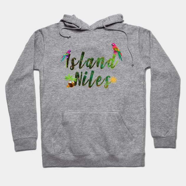 island niles Hoodie by aluap1006